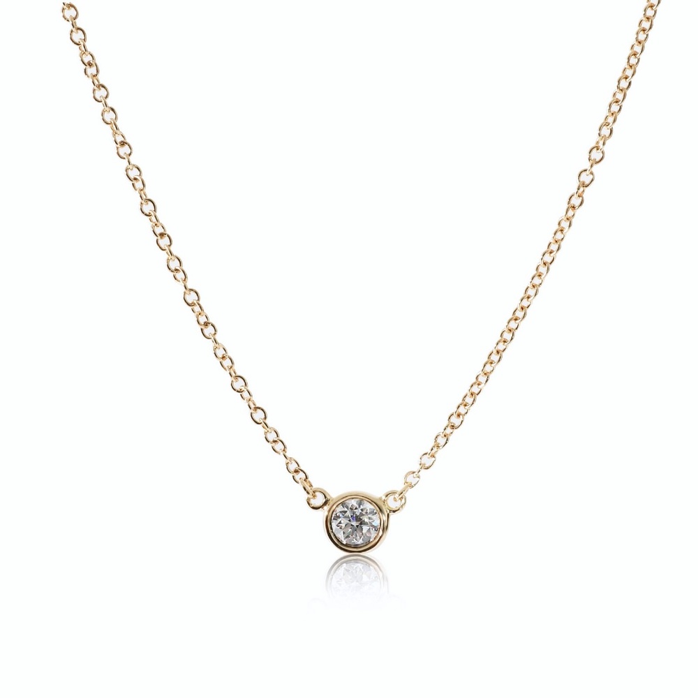 Tiffany & Co. Yard YG Diamond Necklace